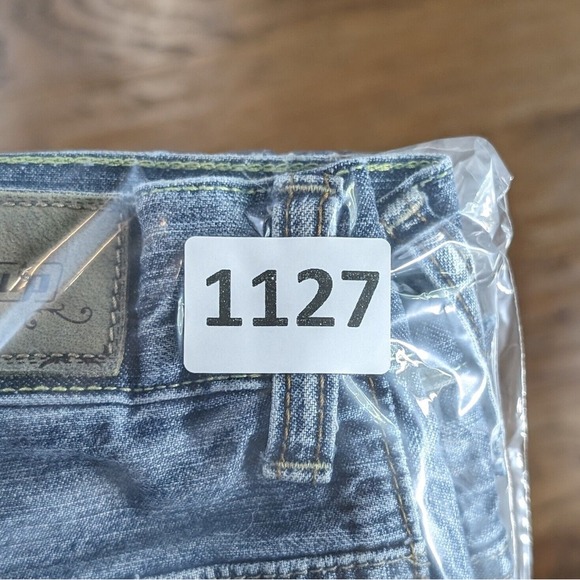 Urban Pipeline Jeans Cutoff Shorts Men's Size 34x10 Blue Denim‎ - Picture 11 of 11